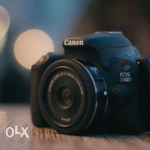 DSLR 1 DAY RENT 800 ONLY Black Canon EOS 200D Camera