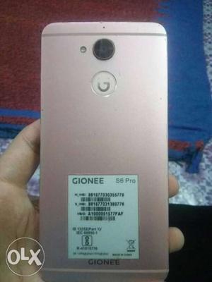 GIONEE S6 PRO 4 GB RAM 64 GB ROM In a very good