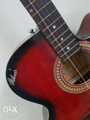 Hobmer Semi Acoustic Guitar in very gud condition