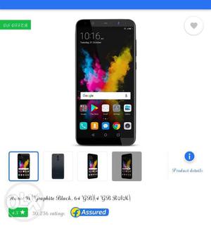 Honor 9i 4gb 64 black seal pack