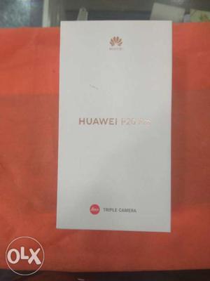 Huawei p 20 Pro only seal open unused with all
