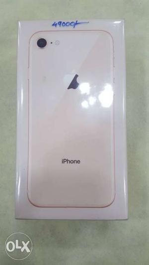 IPhone 8 gold colour 64gb global warrnty
