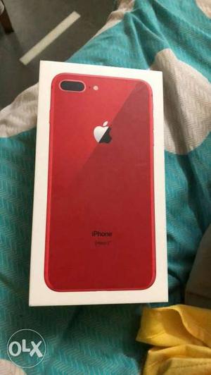 IPhone 8 plus 64GB red colour all exercise