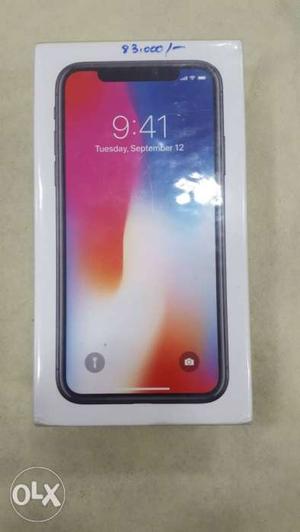IPhone x 256gb space Gray colour nonactivated