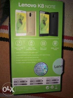 Lenvo notek8 64gb 4gb and new condition under