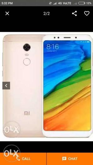 Mi note 5 phone 10day old new sat