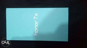 New condition Huawei honor 7x 32gb 4gb ram with full kit