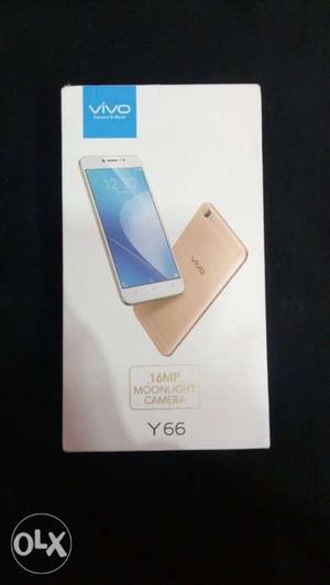 New condition vivo y66 gold colour available with full box