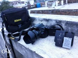 Nikon D With 50mm Prime Lense Two Batteries