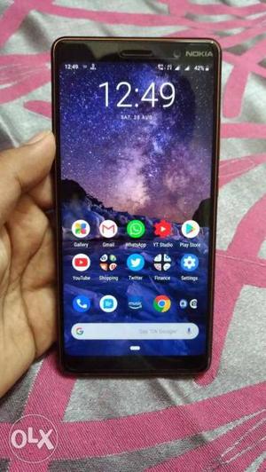 Nokia 7 Plus New Condition. 1.5 Month Old. Black