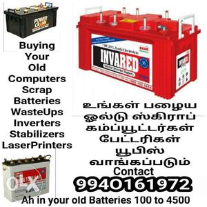 Not working your old Batteries ups inverters buying