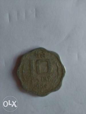 Old 10p  coin