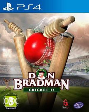 PS 4 Don Bradman Cricket 17 Brand New Condition No Exchange