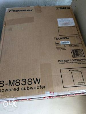 Pioneer Powered Subwoofer Box