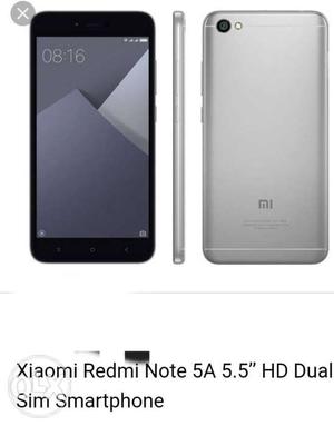 Redmi 5a neat condition with complete box