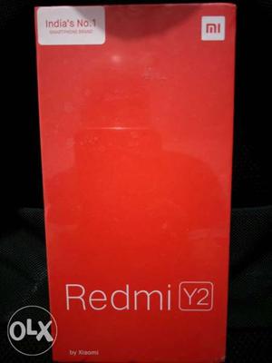 Redmi Y2 4GB RAM SEALED pack with bill also,, MI