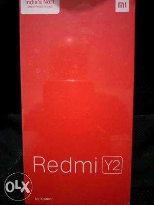Redmi Y2 4GB RAM SEALED with bill too,, MI A2 -