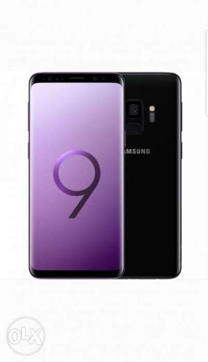 S9 plus 6GB/64GB Midnight black color.5months old