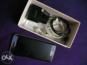 SALE SAMSUNG s6 edge royal blue colour 128 GB