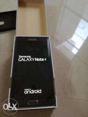 Samsung Galaxy Note 4 (Black)In Excellent condition (FIXED