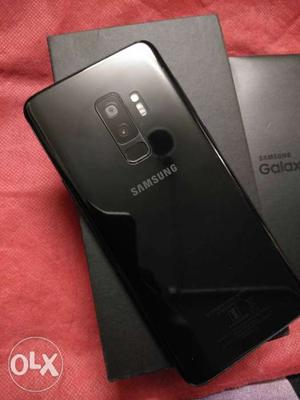 Samsung Galaxy S9 plus 64gb black colour under
