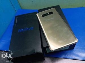 Samsung Note 8 Gold In Mint condition With one