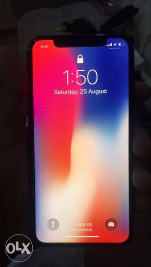 Selling iphone x 5month old 64 gb with all new