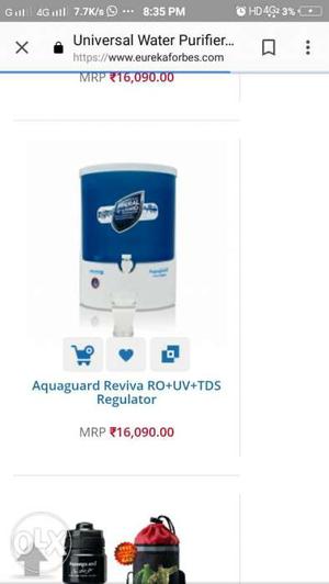 Water purifier for any type of water free of