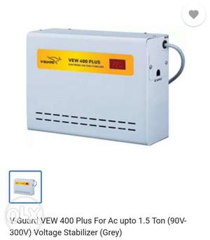 White V-Guard VEW 400 Plus Voltage Stabilizer