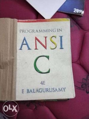 3 Books on C. 1.Binded Programming in ANSI C by