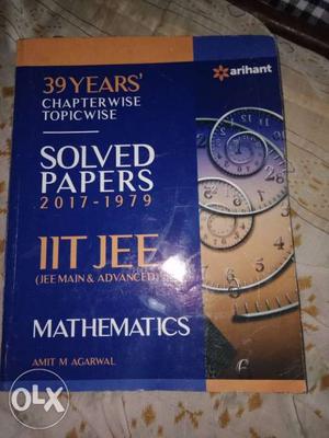 39 Years Solved Papers Mathematics Book