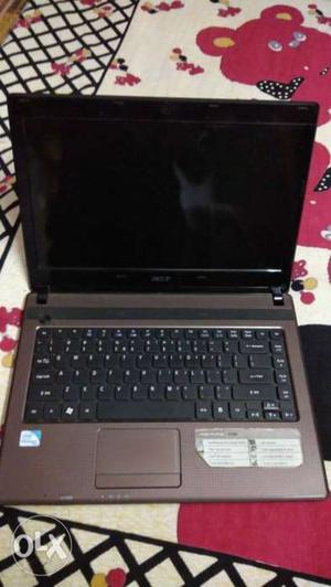 Acer laptop with 500HDD and i3 processor with