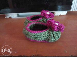 Baby shoes available size and colour options