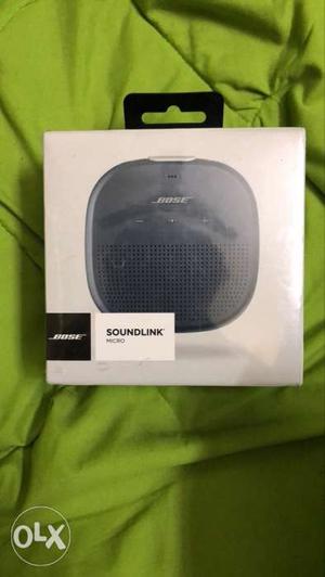 Bose soundlink micro seal pack with bill and