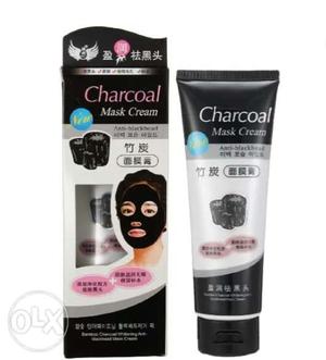 Charcoal mask cream