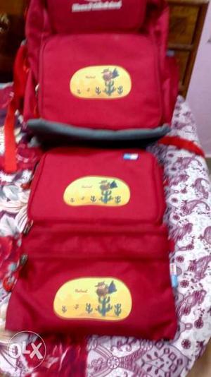 Customised school Bags (4 bags in one with name