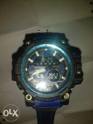 G shock blue strap watch.. good condition..