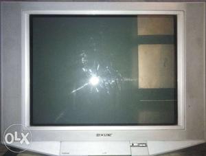 Gray And Black SONY 29 inches CRT TV