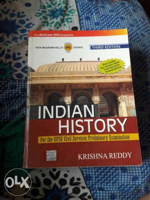 Indian History By Krishna Reddy Book