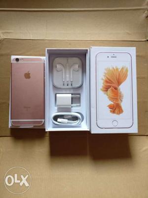 New iphone 6s 64gb rose gold its great price