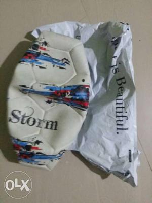 Nivia storm football size-5 Good product,not much used,no