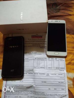 OPPO a57 mobile very very good condition just 1