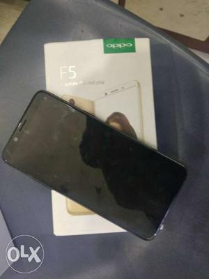 Oppo f 5 Complete box with bill In warranty