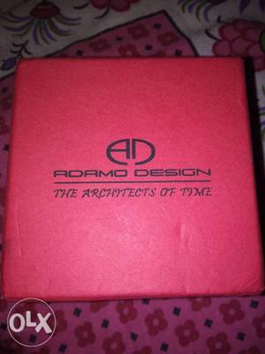 Red And Black Adarmo Design Box