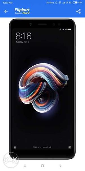 Redmi note 5 pro 6gb black color