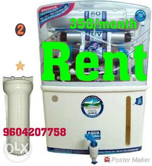 Rent Brand New BoxPack RO water purifier at just