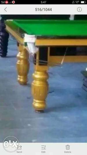 Snooker French Table, brand new with aramith ball
