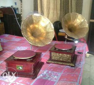 Two working Gramophone's....  each... with