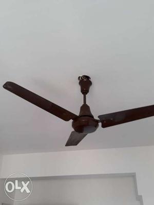 mm ceiling fan, brown colour