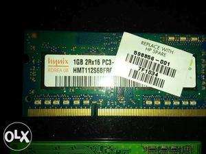 2 pcs 1gb laptop ram